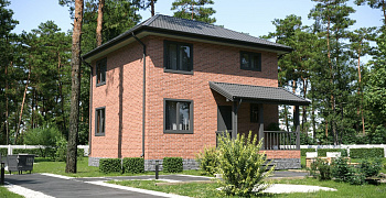 каркасный дом 7,5х7,5 Давос 1
