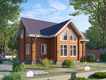 дом из клееного бруса 11,2х8,2 Арно 3